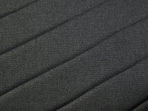 Beliani Sofa rozkładana len syntetyczny czarna SENJA 11