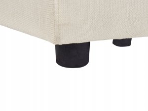 Beliani Narożnik lewostronny jasnobeżowy KOHLO 12