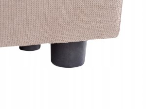 Beliani Narożnik lewostronny beżowoszary KOHLO 12