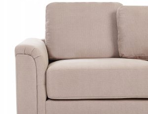 Beliani Narożnik lewostronny beżowoszary KOHLO 6