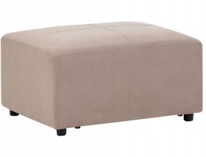 Beliani Narożnik z otomaną prawostronny beżowoszary KOHLO 8