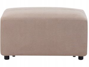 Beliani Narożnik z otomaną prawostronny beżowoszary KOHLO 9