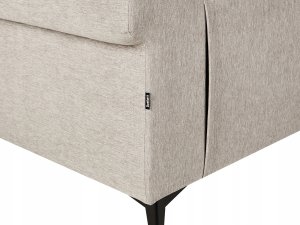 Beliani Sofa 3-osobowa beżowoszara SKIVE 11