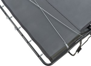 Beliani Sofa rozkładana boucle złamana biel VUOKATTI 14