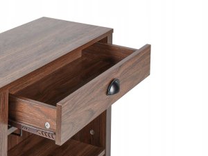Beliani Komoda ciemne drewno WALKERSTON 6