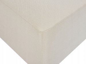 Beliani Narożnik z otomaną prawostronny jasnobeżowy KOHLO 10