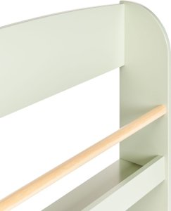 Beliani Regał ścienny jasnozielony LILOET 2