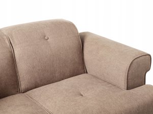 Beliani Sofa 2-osobowa jasnobrązowa SKIVE 8