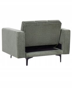 Beliani Fotel ALNES Ciemnozielony 5