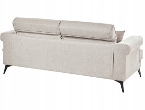 Beliani Komplet wypoczynkowy 5-osobowy beżowoszary SKIVE 9