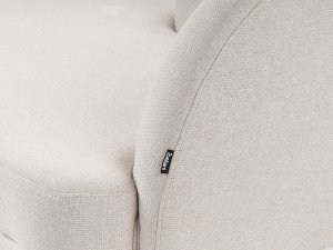 Beliani Szezlong prawostronny jasnobeżowy TANLAY 6