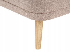 Beliani Szezlong prawostronny jasnobrązowy TANLAY 7