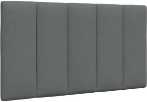 vidaXL Łóżko z materacem, ciemnoszare, 90x190 cm, obite tkaniną 9