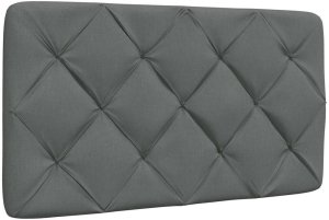 vidaXL Łóżko z materacem, ciemnoszare, 80x200 cm, obite tkaniną 9