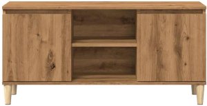 vidaXL Szafka TV, dąb artisan, 102x35x50 cm 4