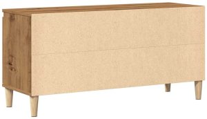 vidaXL Szafka TV, dąb artisan, 102x35x50 cm 6