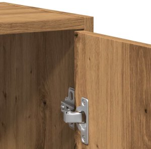 vidaXL Szafka pod umywalkę, dąb artisan, 60x33x60 cm 9