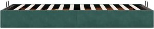 vidaXL Rama łóżka otomana bez materaca, zielona, 90x200 cm, aksamit 8