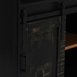 vidaXL Szafka na wino HALDEN z półkami na wino i drzwiami przesuwnymi 8