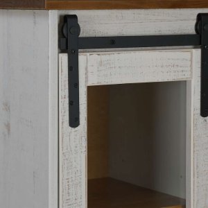 vidaXL Szafka na wino HALDEN z półkami na wino i drzwiami przesuwnymi 7