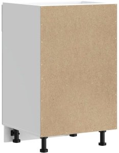 vidaXL Szafka kuchenna dolna „Lucca" Betonowa szarość Drewno klejone 7