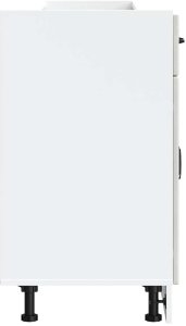 vidaXL Szafka kuchenna dolna „Lucca" Betonowa szarość Drewno klejone 5