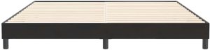 vidaXL Łóżko Box Spring bez materaca Czarne 200x210 cm Aksamit 5