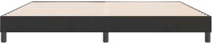 vidaXL Łóżko Box Spring bez materaca Czarne 180x220 cm Aksamit 5