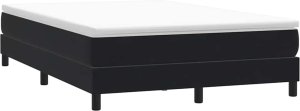 vidaXL Łóżko Box Spring bez materaca Czarne 160x220 cm Aksamit 3
