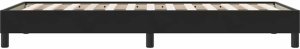 vidaXL Łóżko Box Spring bez materaca Czarne 100x210 cm Aksamit 6