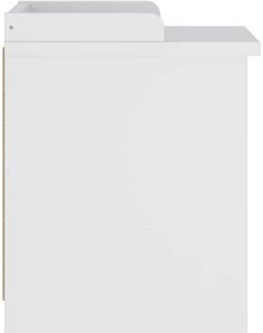 vidaXL Ławka do przedpokoju "SANDNES" 45x40x50 cm Drewno lite sosnowe 6