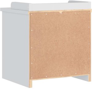 vidaXL Ławka do przedpokoju "SANDNES" 45x40x50 cm Drewno lite sosnowe 8