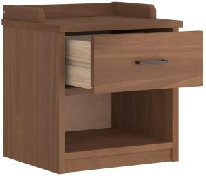 vidaXL Ławka do przedpokoju "SANDNES" 45x40x50 cm lite drewno sosnowe 5