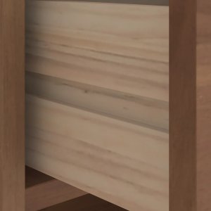 vidaXL Ławka do przedpokoju "SANDNES" 45x40x50 cm lite drewno sosnowe 10