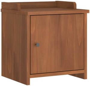 vidaXL Ławka do przedpokoju "SANDNES" 45x40x50 cm lite drewno sosnowe 2