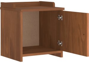 vidaXL Ławka do przedpokoju "SANDNES" 45x40x50 cm lite drewno sosnowe 5