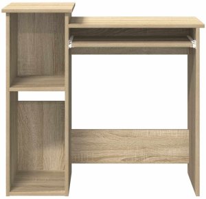 Biurko vidaXL Dąb Sonoma 84 cm x 40 cm 5