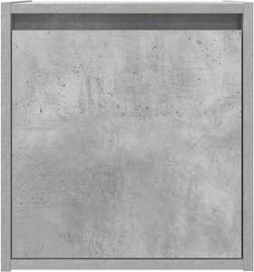 vidaXL Szafka nocna wisząca Betonowa Szara 38x34x40 cm 6