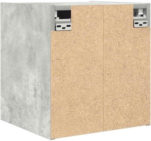 vidaXL Szafka nocna wisząca Betonowa Szara 38x34x40 cm 8