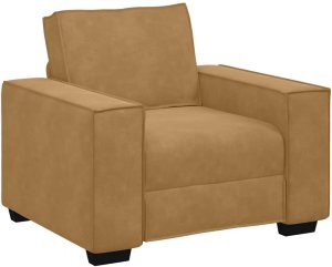 vidaXL Sofa Fotel Brązowy 60 cm Aksamit 2