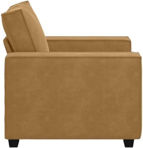 vidaXL Sofa Fotel Brązowy 60 cm Aksamit 5