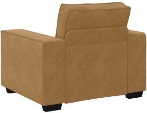 vidaXL Sofa Fotel Brązowy 60 cm Aksamit 6