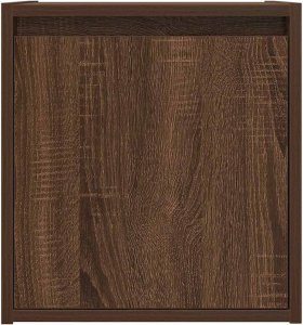 vidaXL Szafka nocna ścienna Brązowy Dąb 38x34x40 cm 6