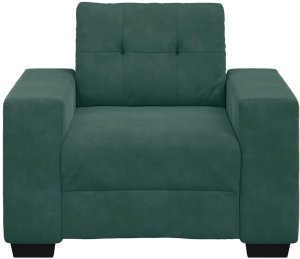 vidaXL Sofa Fotel Ciemnozielony 60 cm Aksamit 4