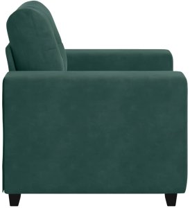 vidaXL Sofa Fotel Ciemnozielony 60 cm Aksamit 5