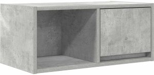 vidaXL Szafka RTV Beton Szary 60x31x25,5 cm Drewno klejone 2