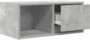 vidaXL Szafka RTV Beton Szary 60x31x25,5 cm Drewno klejone 5
