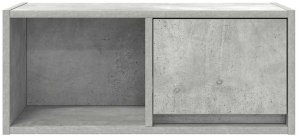vidaXL Szafka RTV Beton Szary 60x31x25,5 cm Drewno klejone 6