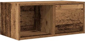 vidaXL Szafka RTV Stare drewno 60x31x25,5 cm Drewno klejone 2