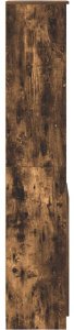 vidaXL Komoda z drewna klejonego dąb wędzony 37,5x35x180 cm 6